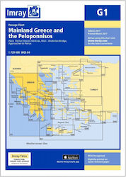 Eval Imray Boat Map Kas to Antalya (Turkey)