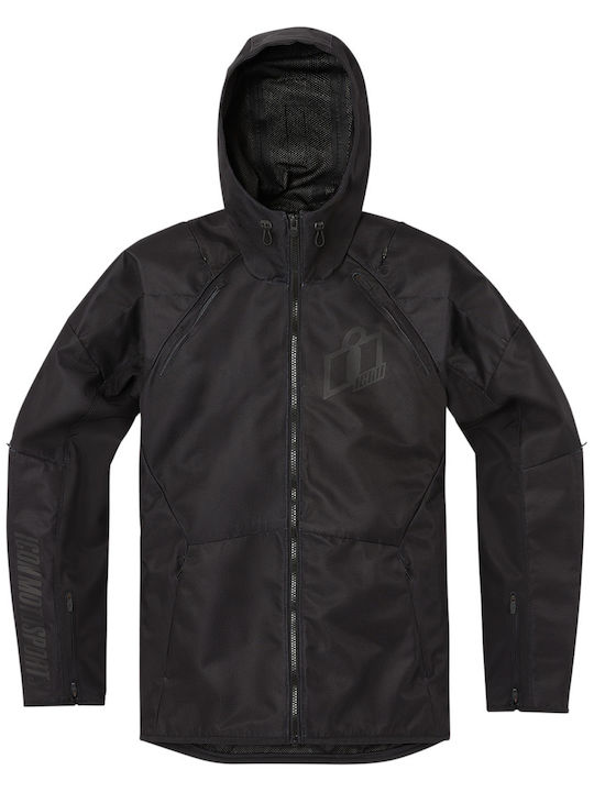 Icon Airform Men's Riding Jacket 4 Seasons Black