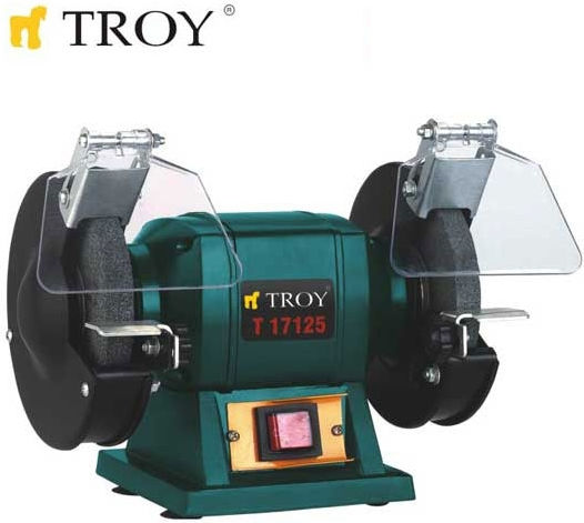Troy Cu roți duble Ø125 17175-Τ cu Putere 180 Watt