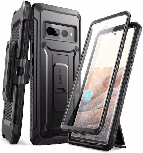 Supcase Unicorn Beetle Pro 360 Full Cover Plastic Set with Glass Black (Google Pixel 7 Pro)