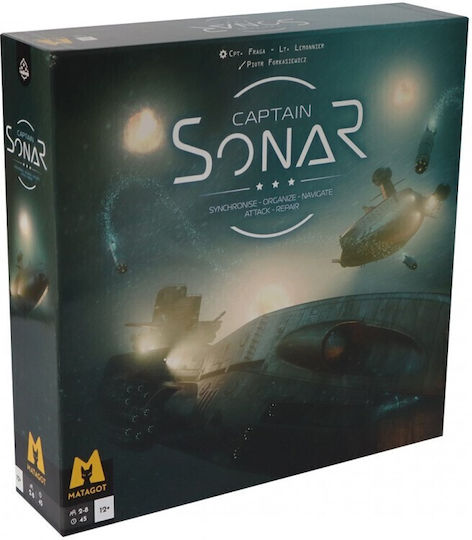 Настолна игра Captain Sonar за 2-8 играчи 14+ години (EN) Matagot