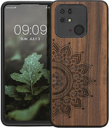 KWmobile Rising Sun Задна корица Дърво Кафяв (R...