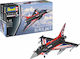 Revell Eurofighter Typhoon Black Jack Modeling Figure Airplane Black 228 Pieces in Scale 1:48