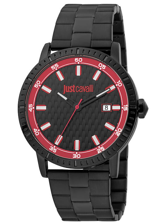 Just Cavalli Мъжки Часовник 44mm На Батерия С Ч...