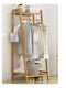 Next Deco Garment Rack Wooden In Brown Colour 80x40x140cm