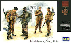 Master Box Φιγούρα Μοντελισμού British Troops, Caen, 1944 σε Κλίμακα 1:35