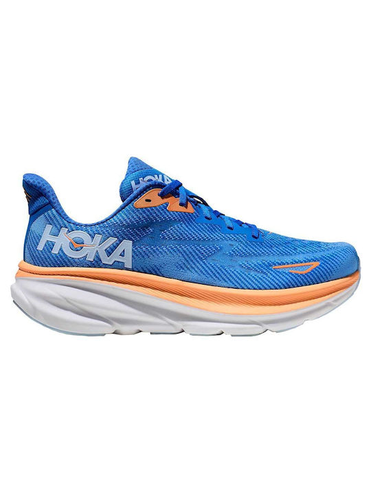 Hoka Clifton 9 Αθλητικά Παπούτσια Running Μπλε