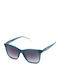 Tous Women's Sunglasses with Blue Plastic Frame and Gray Gradient Lens TOB46 W47X