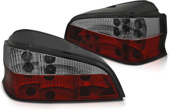 Tuning-Tec Πίσω Φανάρια Angel Eyes για Peugeot 106 1996-2003 2τμχ