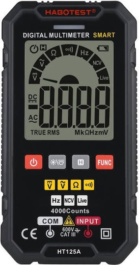Habotest Digitales Multimeter mit AC / DC / Widerstandsmessung HT125A