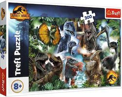 Puzzle pentru Copii Jurassic World pentru 8++ Ani 300buc Trefl