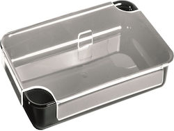 Open Commercial Serving Rectangular Plate Plastic Cover 36x22cm Α7