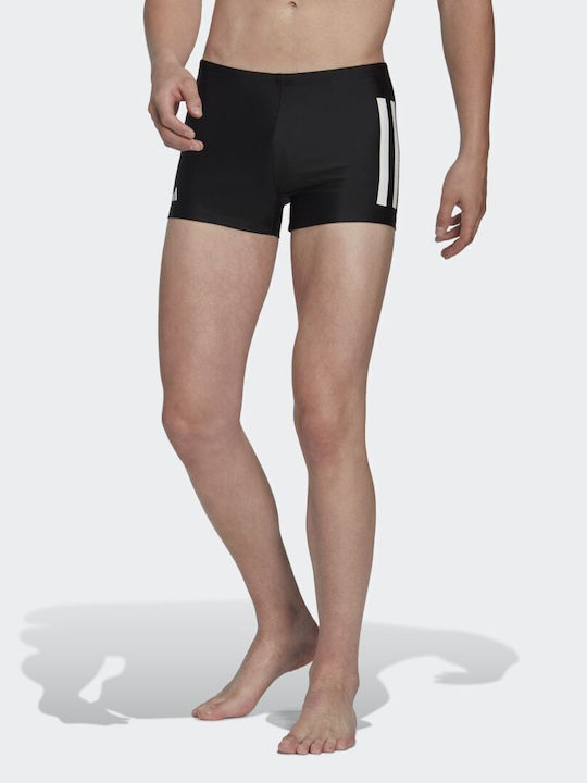 adidas 3-Stripes Ανδρικό Μαγιό Σορτς Μαύρο