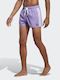 3-Stripes CLX Men's Swimwear Shorts Violet Fusion