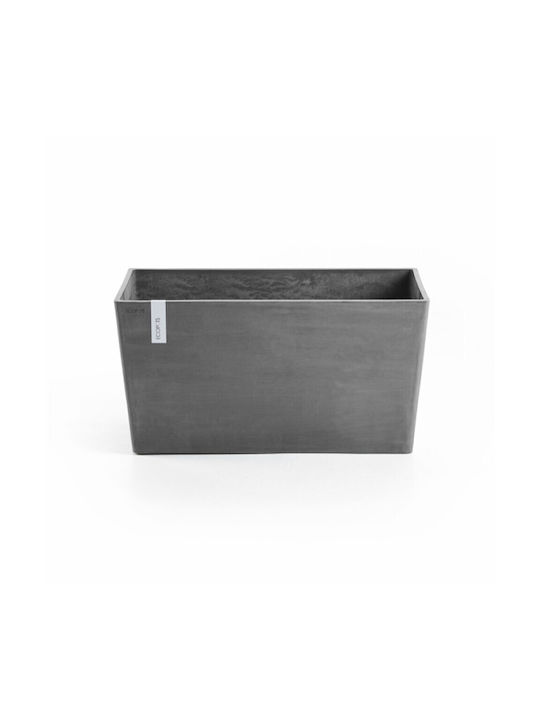 Ecopots Paris 80 Planter Box 80x38cm Grey 74.003.80G