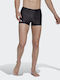 Performance Men's Swimwear Shorts Black / Grey Six with Patterns