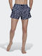 Adidas CLX Men's Swimwear Shorts Shadow Navy / Blue Dawn with Patterns