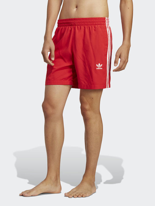 Originals Adicolor 3-Stripes Ανδρικό Μαγιό Σορτς Better Scarlet