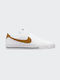 Nike Court Legacy Next Nature Sneakers White / Volt / Black / Gold Suede