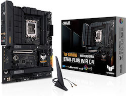 Asus TUF GAMING B760-PLUS WIFI D4 Placă de bază ATX cu Intel 1700 Socket