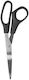HOMie Scissors 21cm with Metallic Blade Black 1pcs
