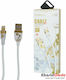 Treqa CA-8322 USB-A zu Lightning Kabel Weiß 1m (ca-8322)