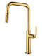Imex Niza Kitchen Faucet Counter with Shower Gold