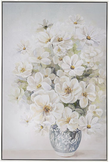 Iliadis Canvas Vase With Flowers Рамка Платнен 82x122см