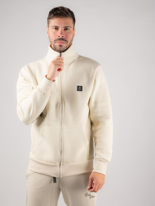 BODY MAX W8001 BEIGE Men's cardigan