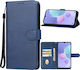 Wallet Piele artificială Albastru (TCL 405)