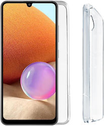 Volte-Tel Slimcolor Air Umschlag Rückseite Silikon Transparent (Galaxy A32 4G) 8287374