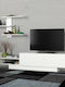 Unitate TV pentru sufragerie Egemen Alb L180xA32xÎ40buc