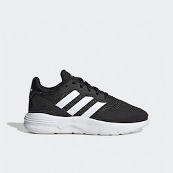 Adidas Nebzed K Kids Running Shoes Black