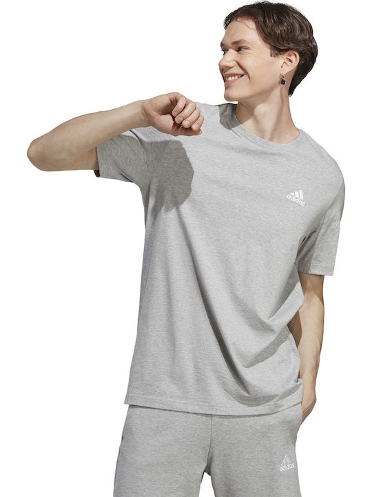 adidas Essentials Embroidered Тениска Сив