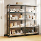 vidaXL Dexions 90x45x180cm With 5 Shelves Total Load Capacity 1325kg 5 Pieces