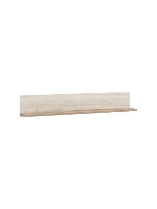Shelf Wall Umbria ZP White Oak / Grey 138x19.5x24cm