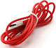 Connect IT USB-A zu Lightning Kabel Rot 1m (CI-562)