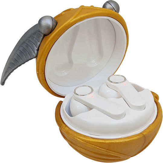 Lazerbuilt Snitch In-Ear Bluetooth-Freisprecheinrichtung Kopfhörer mit Ladeetui Weiß