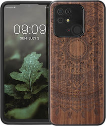 KWmobile Indian Sun Задна корица Дърво Кафяв (R...