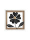 Fylliana Wall Decor 20968 Black Metallic 30.5x3x30.5cm