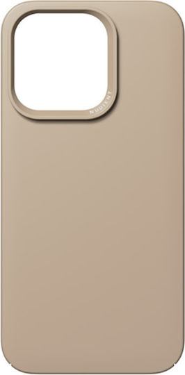 Nudient Тънка Задна Корица Пластмаса 1мм Глинено Бежов (iPhone 14 Pro)
