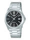 Casio Men's Watch 38mm Battery with Silver Metal Bracelet