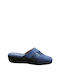 Women's House Slippers Leather Anatomical Women's Slippers Blue