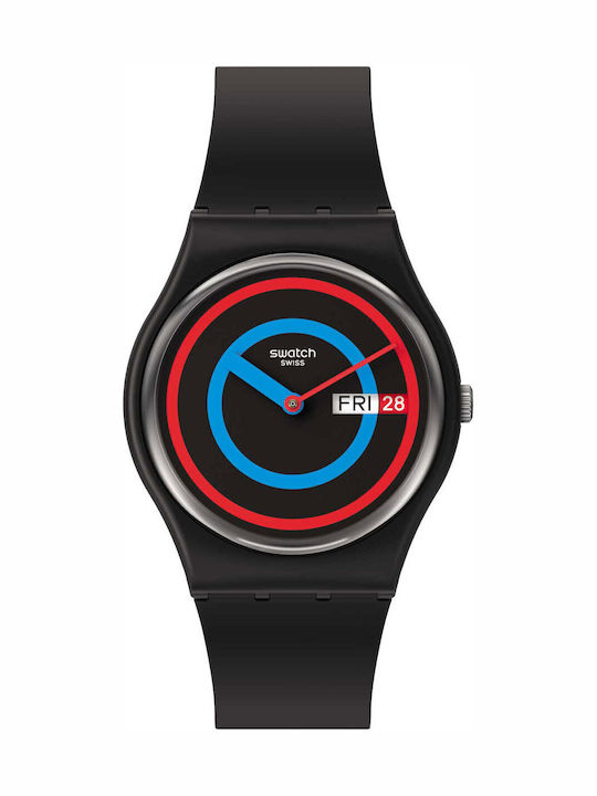 Swatch Unisex Ανδρικό Ρολόι 41mm Μπαταρίας με Μ...