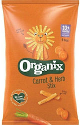 Organix Garnelen Stix mit Geschmack Karotte & Kräuter Zuckerfrei 60gr für 10+ Monate 1Stück