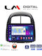 LM Digital Автомобилна Аудио Система (Блутут/USB/WiFi/GPS/Apple-Carplay/Android-Auto) с Тъчскрийн 10"