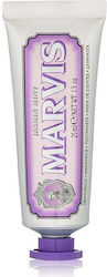 Marvis Jasmin Mint Toothpaste for Ulitis , Plaque & Cavities 25ml