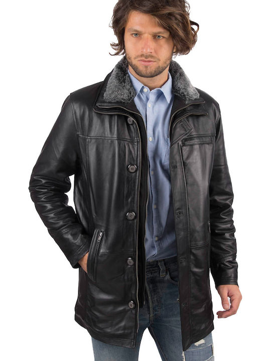 5060 Leather Jacket Black