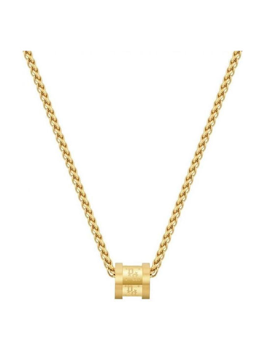 Police Necklace Gold Plated