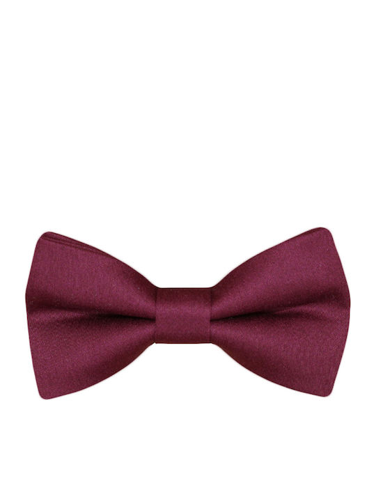 JFashion Handmade Cloth Bow Tie Burgundy